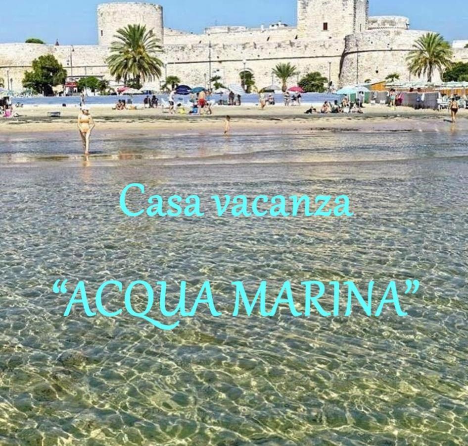 Casa Vacanza Acqua Marina Manfredonia Esterno foto